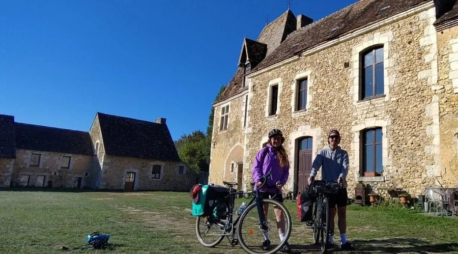 A vélo sur la Véloscénie…